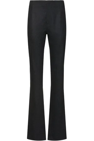 The Frankie Shop Pantalones Rectos De Lana