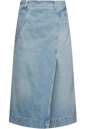 Victoria Beckham Fada Midi De Denim