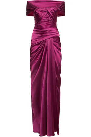 Zuhair Murad Vestido Largo De Satén