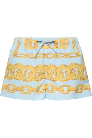 VERSACE Bañador Shorts De Nylon Estampado