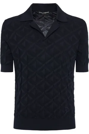 Dolce & Gabbana Polo De Punto De Seda