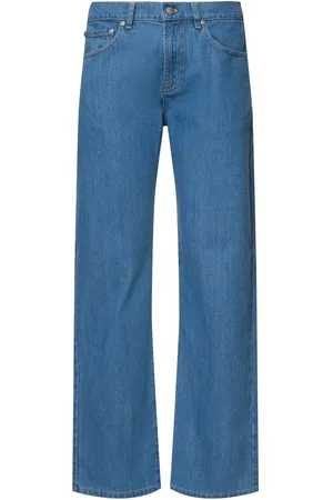 Aspesi Jeans Rectos De Denim De Algodón