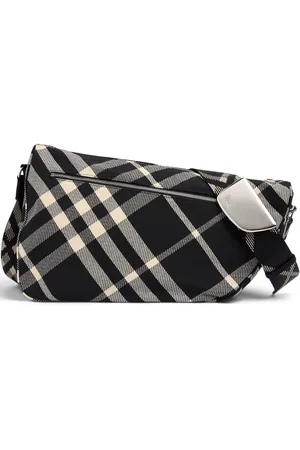 Burberry Bolso Messenger Grande Maderia Check Shield