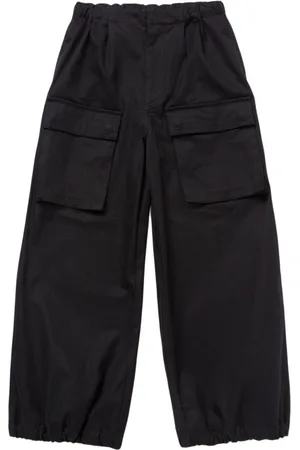 Maison Margiela Pantalones Cargo De Gabardina De Algodón