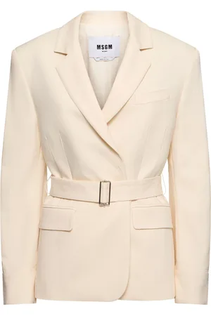 Msgm Blazer De Viscosa