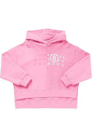 Maison Margiela Sudadera De Algodón Estampada Con Capucha