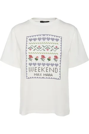 Max Mara Camiseta De Algodón