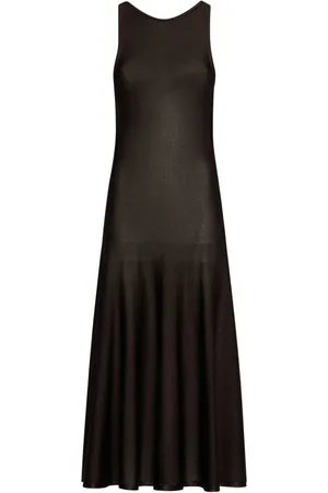 Khaite Vestido Midi De Viscosa