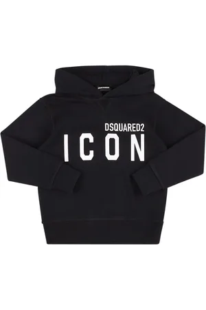 Dsquared2 Sudadera De Algodón Con Estampado Y Capucha