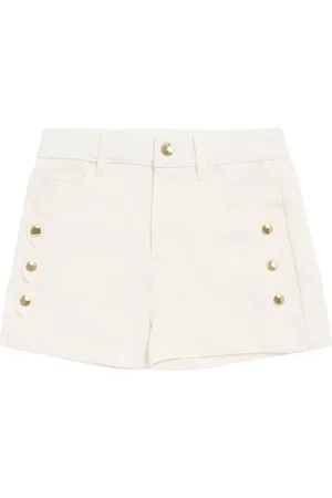 Chloé Shorts De Drill De Algodón
