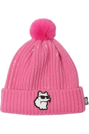 Karl Lagerfeld Gorro De Punto De Techno Con Orejas