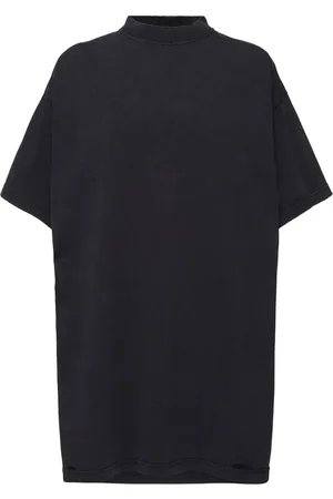 Balenciaga Camiseta Oversize De Algodón
