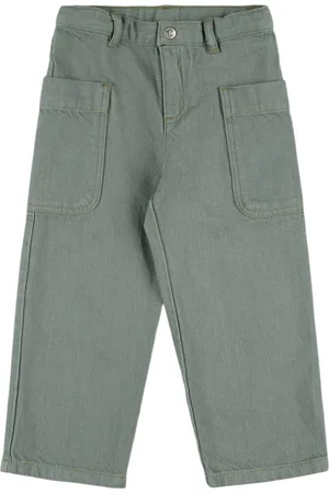 BONPOINT Pantalones De Denim De Algodón