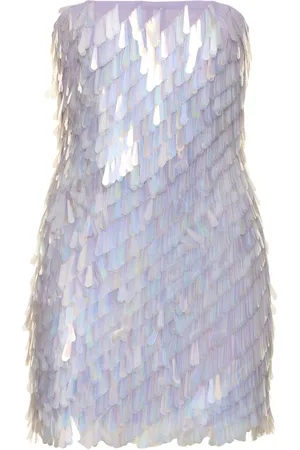 The Attico Vestido Mini Decorado