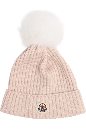 Moncler Gorro Beanie De Lana Con Logo