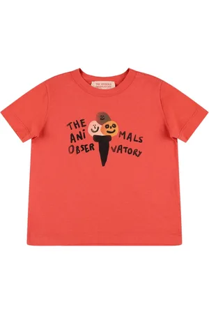 The Animals Observatory Camiseta De Jersey De Algodón Estampada