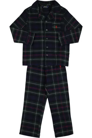 Ralph Lauren Pijama De Franela De Algodón