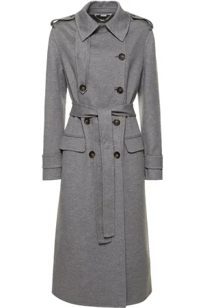 Stella McCartney Abrigo Cruzado De Lana