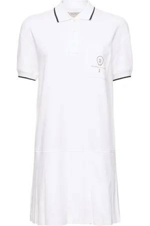 Brunello Cucinelli Vestido Corto De Algodón Jersey