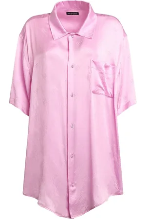 Balenciaga Camisa De Seda