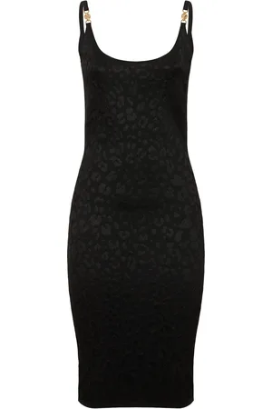 VERSACE Vestido Midi De Punto