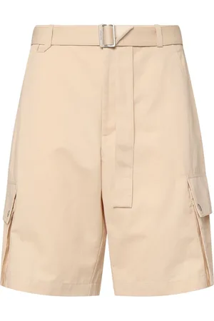 Jacquemus Bermudas Cargo De Lino Y Algodón