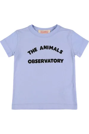 The Animals Observatory Camiseta De Jersey De Algodón Estampada