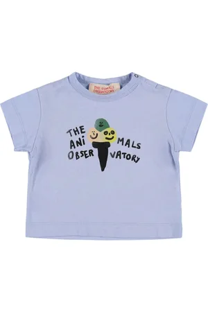 The Animals Observatory Camiseta De Jersey De Algodón Estampada