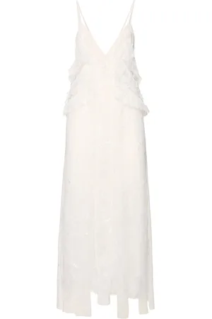 BLUMARINE Vestido Largo De Encaje