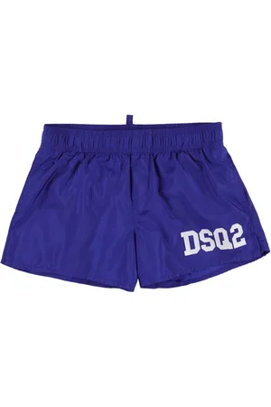Dsquared2 Bañador Shorts De Nylon Con Logo Estampado