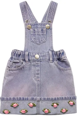MONNALISA Vestido Overol De Denim