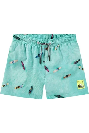 Molo Bañador Shorts De Nylon Reciclado Con Estampado