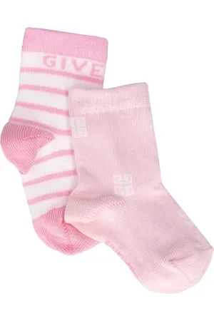 Givenchy Set De 2 Pares De Calcetines De Mezcla De Algodón