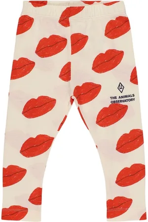 The Animals Observatory Leggings De Jersey De Algodón Estampado