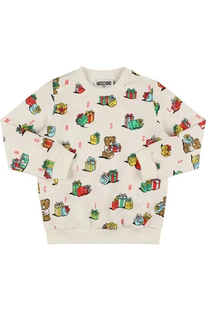 Moschino Sudadera De Felpa De Algodón