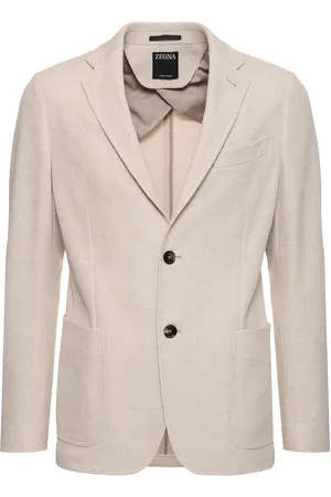 Ermenegildo Zegna Blazer De Algodón Jersey
