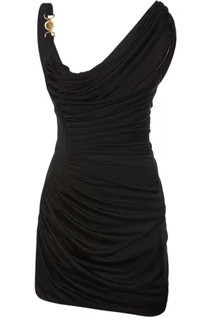 VERSACE Vestido Corto De Jersey De Viscosa