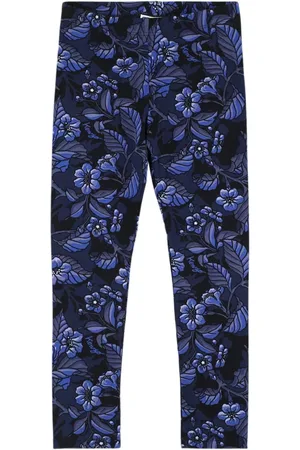 Kenzo Leggings De Algodón Estampados