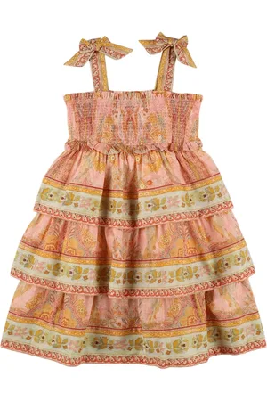 ZIMMERMANN Vestido De Muselina De Algodón Estampado