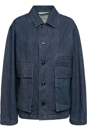 LEMAIRE Chaqueta De Denim De Algodón