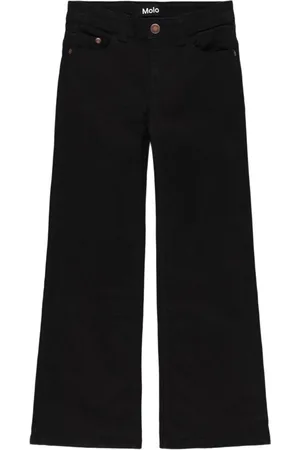 Molo Pantalones De Denim De Algodón