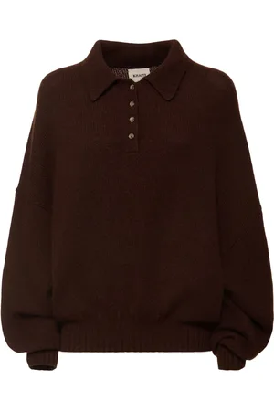 Khaite Suéter Polo De Cashmere