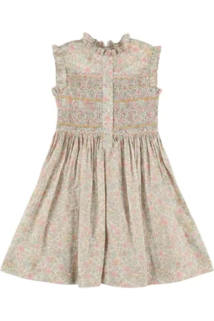 BONPOINT Vestido De Algodón Sin Mangas