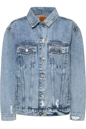ANINE BING Chaqueta De Denim De Algodón