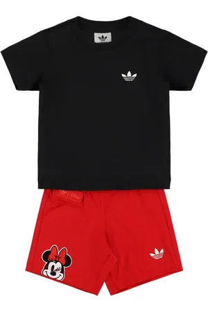 adidas Shorts Y Camiseta De Algodón Jersey Estampado