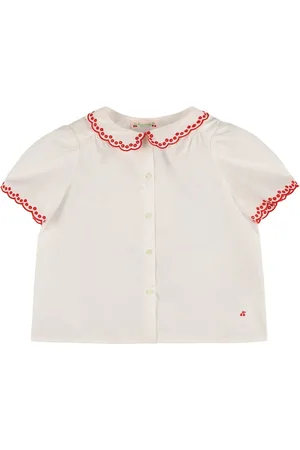 BONPOINT Camisa De Popelina De Algodón Orgánico