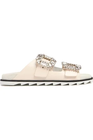 Roger Vivier Sandalias Slidy Viv De Piel 20mm