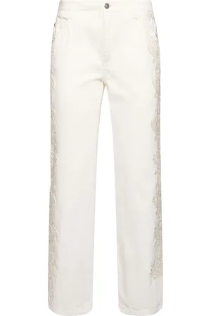 ERMANNO SCERVINO Jeans Boyfriend Bordados