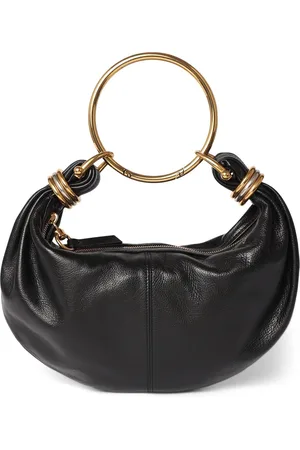 Chloé Bolso Bracelet De Piel De Grano Brillante