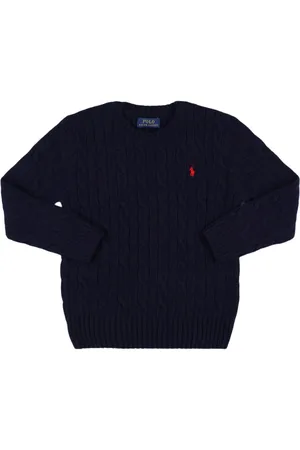 Ralph Lauren Suéter De Punto De Lana Y Cashmere Con Logo